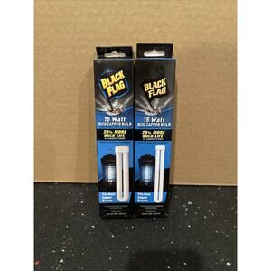 2 Pack Black Flag 15W Bug Zapper Replacement Light Bulb